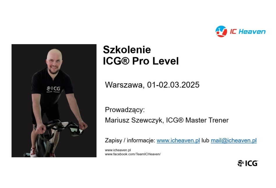 ICG PRO LEVEL Warszawa 2025